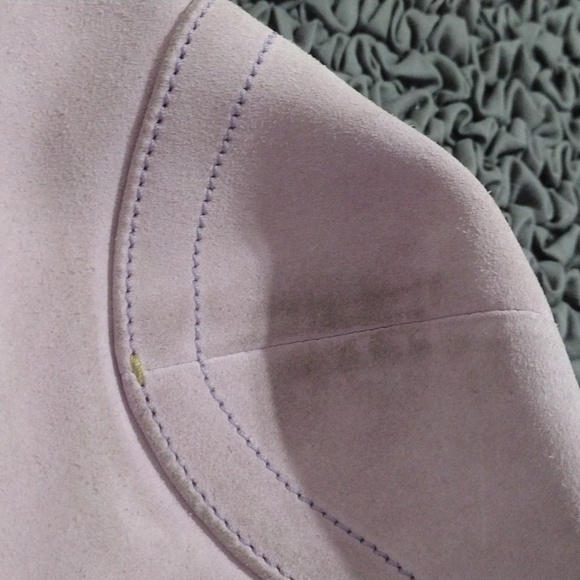 Coach Suede Leather Shoulder Bag - Picture 8 of 9